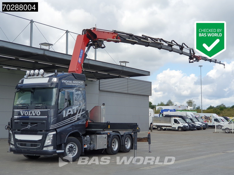 Volvo FH 540 FH 6X4 HMF 5020-K6 Crane FJ1000-K5 Jib Retarder Lift-Axle Xenon Dynamic Steering Euro 6 - Vilcējs: foto 1 Volvo FH 540 FH 6X4 HMF 5020-K6 Crane FJ1000-K5 Jib Retarder Lift-Axle Xenon Dynamic Steering Euro 6 - Vilcējs: foto 1