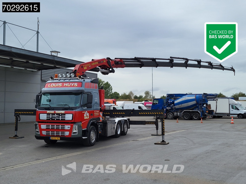Volvo FM 440 FM 6X2 Palfinger PK60.002 10x Extensions NL-Truck Lift+Steering Axle Crane Kran - Vilcējs: foto 1 Volvo FM 440 FM 6X2 Palfinger PK60.002 10x Extensions NL-Truck Lift+Steering Axle Crane Kran - Vilcējs: foto 1