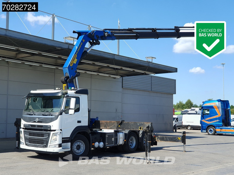 Volvo FM 450 6X4 Palfinger PK53002-SH Crane Kran VEB Euro 6 - Vilcējs: foto 1 Volvo FM 450 6X4 Palfinger PK53002-SH Crane Kran VEB Euro 6 - Vilcējs: foto 1