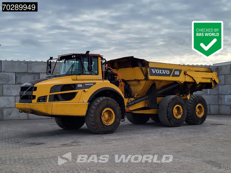 Volvo A35 G - Artikulētias pašizgāzējs: foto 1 Volvo A35 G - Artikulētias pašizgāzējs: foto 1
