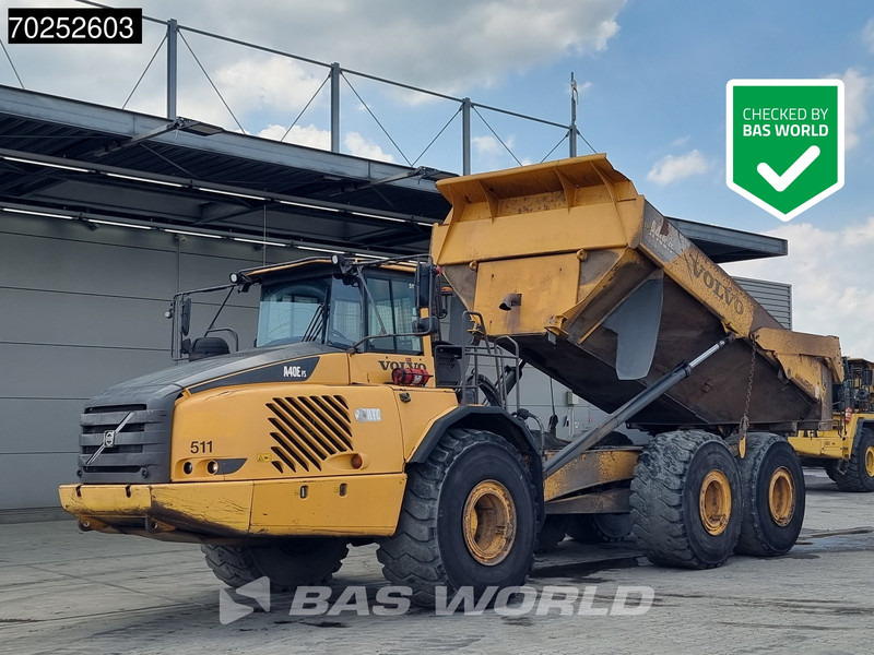 Volvo A40 E - Artikulētias pašizgāzējs: foto 1 Volvo A40 E - Artikulētias pašizgāzējs: foto 1