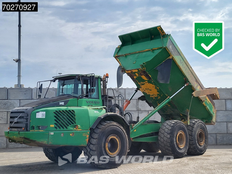 Volvo A40 E - Artikulētias pašizgāzējs: foto 1 Volvo A40 E - Artikulētias pašizgāzējs: foto 1