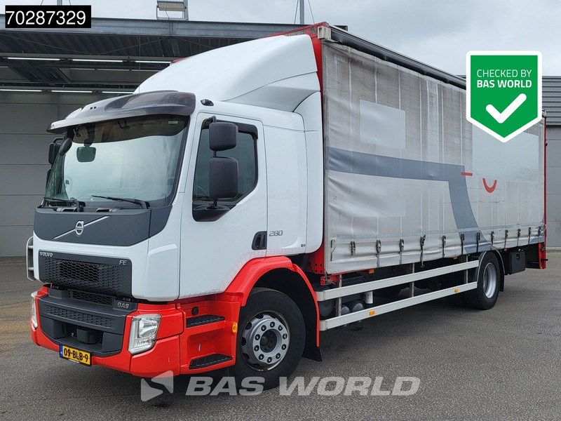 Volvo FE 280 4X2 NL-Truck curtainsides 2000kg Ladebordwand Automatic Euro 6 - Kravas automašīna ar tentu: foto 1 Volvo FE 280 4X2 NL-Truck curtainsides 2000kg Ladebordwand Automatic Euro 6 - Kravas automašīna ar tentu: foto 1
