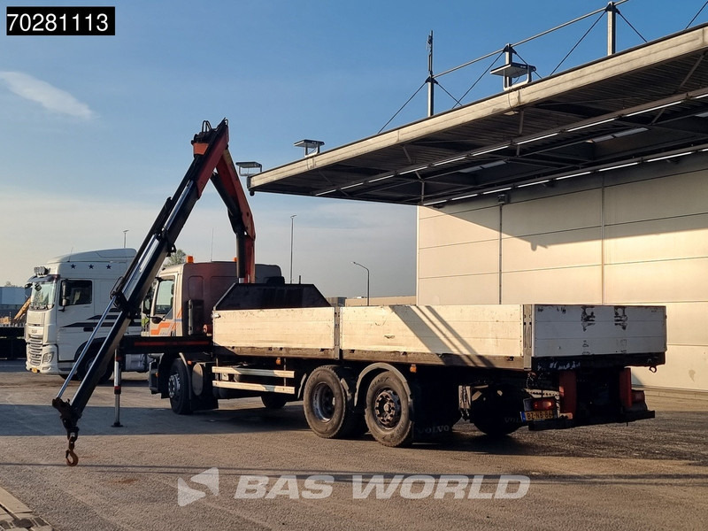 Bortu kravas automašīna/ Platforma, Kravas auto ar manipulatoru Volvo FE 280 6X2 NL-Truck Palfinger PK15500 Kran Crane Manual Liftachse Euro 4: foto 6