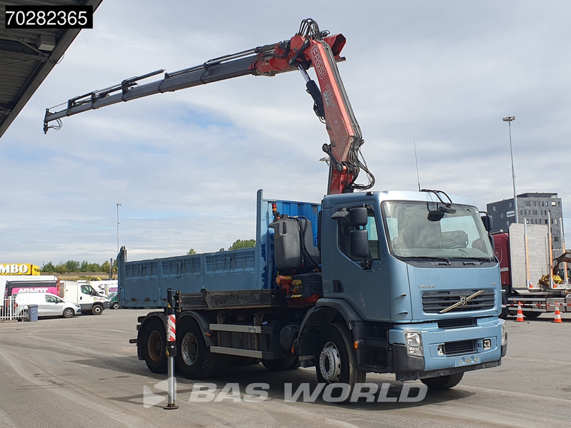 Volvo FE 280 904 6X4 Fassi F215/235AXP26 Crane 10m3 tipper Big-Axle Manual Euro 4 - Kravas automašīna pašizgāzējs, Kravas auto ar manipulatoru: foto 3 Volvo FE 280 904 6X4 Fassi F215/235AXP26 Crane 10m3 tipper Big-Axle Manual Euro 4 - Kravas automašīna pašizgāzējs, Kravas auto ar manipulatoru: foto 3