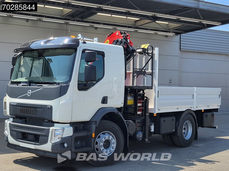 Jaunā Bortu kravas automašīna/ Platforma, Kravas auto ar manipulatoru Volvo FE 320 4X2 NEW! Palfinger PK14.501K SLD5 Remote Crane Kran Euro 6: foto 9