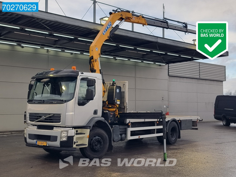 Volvo FE 320 4X2 NL-Truck Manual Effer 145 3S Crane Remote Euro 4 - Bortu kravas automašīna/ Platforma, Kravas auto ar manipulatoru: foto 1 Volvo FE 320 4X2 NL-Truck Manual Effer 145 3S Crane Remote Euro 4 - Bortu kravas automašīna/ Platforma, Kravas auto ar manipulatoru: foto 1