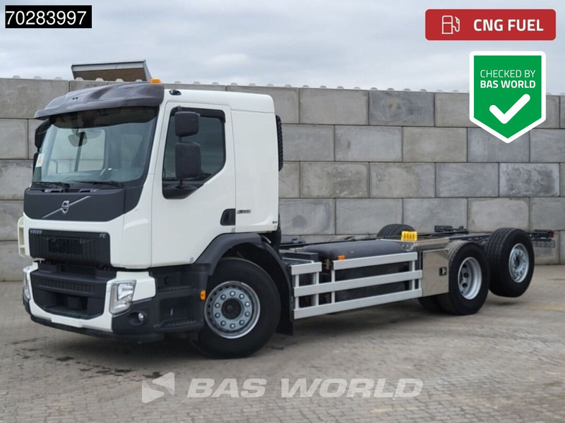 Volvo FE 320 FE 6X2 CNG Full Air suspension Lift+steering Axle Retarder Euro 6 - Šasija kravas automašīna: foto 1 Volvo FE 320 FE 6X2 CNG Full Air suspension Lift+steering Axle Retarder Euro 6 - Šasija kravas automašīna: foto 1