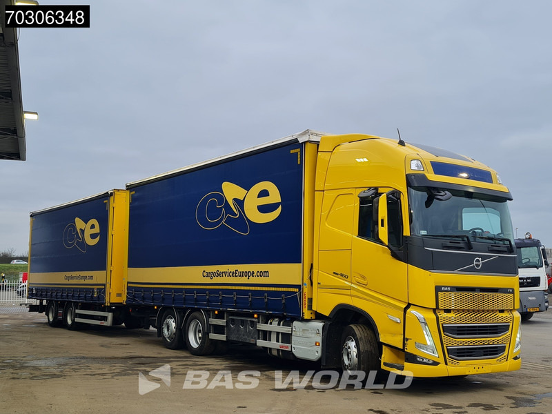 Volvo FH 460 6X2 LNG Engine Curtainside Combi Sliding roof I-Park Cool VEB+ - Kravas automašīna ar tentu: foto 3 Volvo FH 460 6X2 LNG Engine Curtainside Combi Sliding roof I-Park Cool VEB+ - Kravas automašīna ar tentu: foto 3