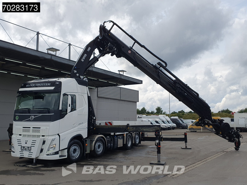 Volvo FH 460 8X2 Effer 1000 9S/6S Crane Kran Winch JIB Lift-Lenkachse Euro 6 - Bortu kravas automašīna/ Platforma, Kravas auto ar manipulatoru: foto 3 Volvo FH 460 8X2 Effer 1000 9S/6S Crane Kran Winch JIB Lift-Lenkachse Euro 6 - Bortu kravas automašīna/ Platforma, Kravas auto ar manipulatoru: foto 3