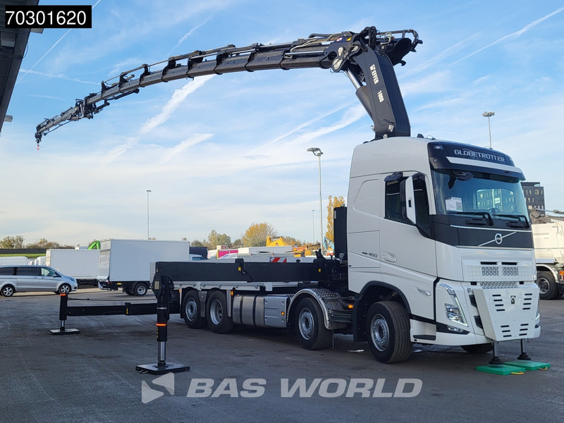 Volvo FH 460 8X2 UNUSED EFFER 1000 9S + 6S Crane + Fly-Jib Lift+Lenkachse VEB+ Euro 6 - Bortu kravas automašīna/ Platforma, Kravas auto ar manipulatoru: foto 5 Volvo FH 460 8X2 UNUSED EFFER 1000 9S + 6S Crane + Fly-Jib Lift+Lenkachse VEB+ Euro 6 - Bortu kravas automašīna/ Platforma, Kravas auto ar manipulatoru: foto 5