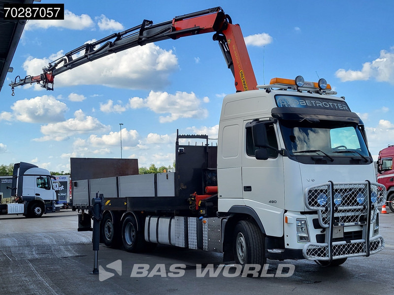 Volvo FH 480 FH 6X2 Palfinger PK26002 EH Kran Crane + Fly Jib Manual Liftachse Euro 5 - Bortu kravas automašīna/ Platforma, Kravas auto ar manipulatoru: foto 3 Volvo FH 480 FH 6X2 Palfinger PK26002 EH Kran Crane + Fly Jib Manual Liftachse Euro 5 - Bortu kravas automašīna/ Platforma, Kravas auto ar manipulatoru: foto 3