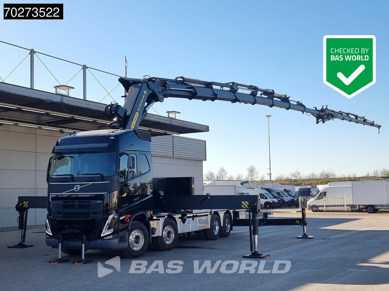 Volvo FH 500 8X2 Palfinger PK110002 SH Crane + Fly-Jib Winch VEB+ Euro 6 - Bortu kravas automašīna/ Platforma, Kravas auto ar manipulatoru: foto 1 Volvo FH 500 8X2 Palfinger PK110002 SH Crane + Fly-Jib Winch VEB+ Euro 6 - Bortu kravas automašīna/ Platforma, Kravas auto ar manipulatoru: foto 1