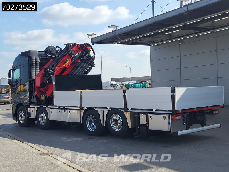 Jaunā Bortu kravas automašīna/ Platforma, Kravas auto ar manipulatoru Volvo FH 500 8X2 Palfinger PK92002 SH Crane + Fly-Jib Winch VEB+ Euro 6: foto 13