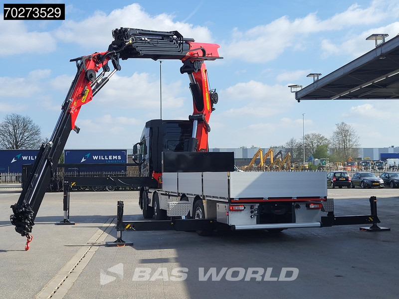 Jaunā Bortu kravas automašīna/ Platforma, Kravas auto ar manipulatoru Volvo FH 500 8X2 Palfinger PK92002 SH Crane + Fly-Jib Winch VEB+ Euro 6: foto 8