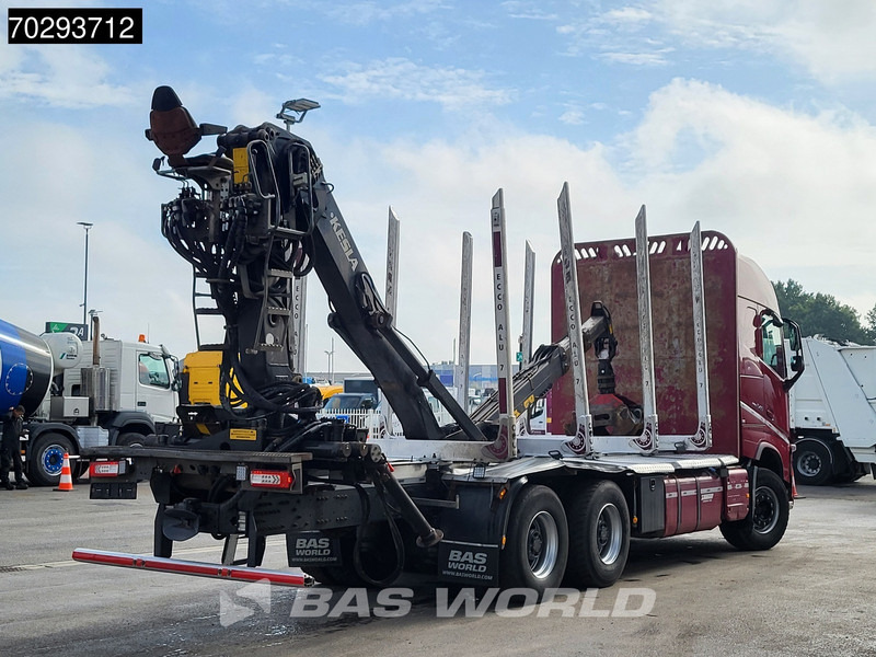 Kokvedējs, Kravas auto ar manipulatoru Volvo FH 540 FH 6X4 Kesla 2112ZT Crane Retarder Big-Axle I-ParkCool Xenon Euro 6: foto 11