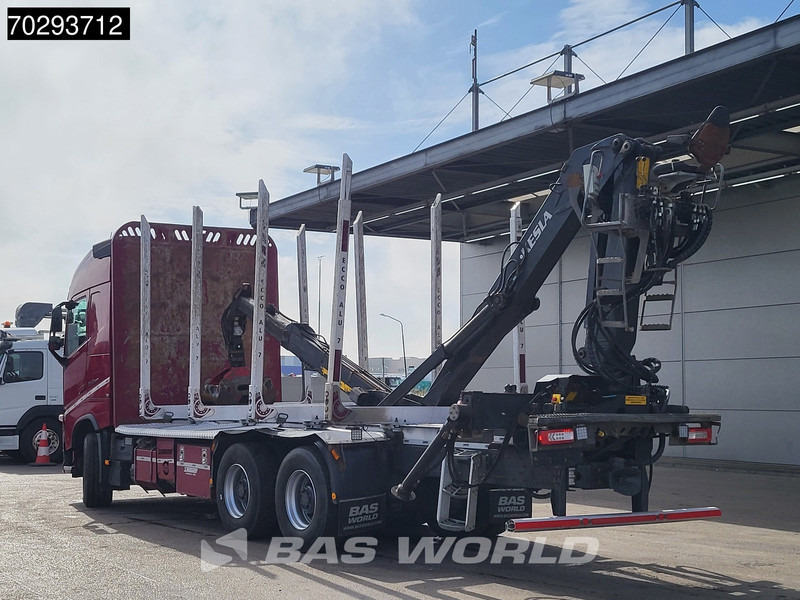Kokvedējs, Kravas auto ar manipulatoru Volvo FH 540 FH 6X4 Kesla 2112ZT Crane Retarder Big-Axle I-ParkCool Xenon Euro 6: foto 9