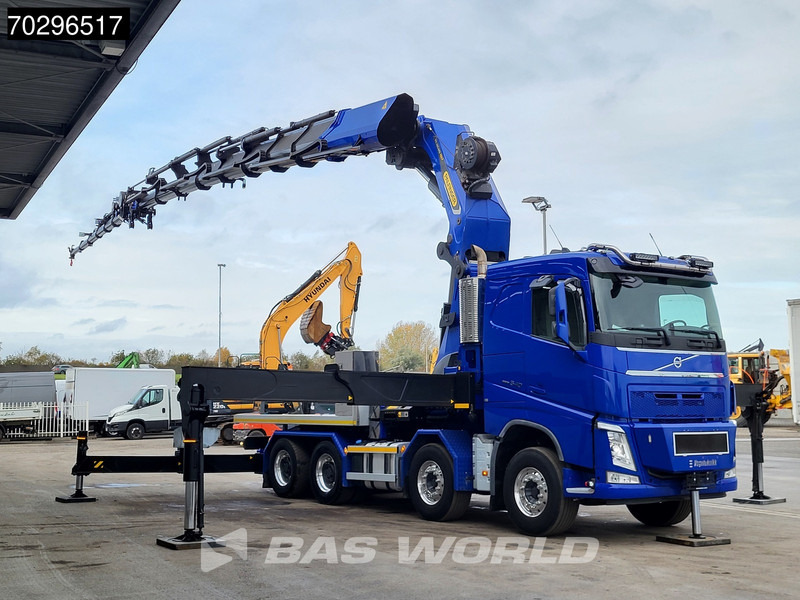 Volvo FH 540 FH 8X4 Palfinger PK165.002 TEC G Fly-Jib Winch Big-Axle VEB+ Euro 6 - Bortu kravas automašīna/ Platforma, Kravas auto ar manipulatoru: foto 3 Volvo FH 540 FH 8X4 Palfinger PK165.002 TEC G Fly-Jib Winch Big-Axle VEB+ Euro 6 - Bortu kravas automašīna/ Platforma, Kravas auto ar manipulatoru: foto 3