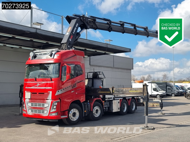 Volvo FH16 650 8X4 Hiab X-HIPRO 1058EP-6 Kran Crane ADR Lift+Lenkachse Euro 6 - Bortu kravas automašīna/ Platforma, Kravas auto ar manipulatoru: foto 1 Volvo FH16 650 8X4 Hiab X-HIPRO 1058EP-6 Kran Crane ADR Lift+Lenkachse Euro 6 - Bortu kravas automašīna/ Platforma, Kravas auto ar manipulatoru: foto 1