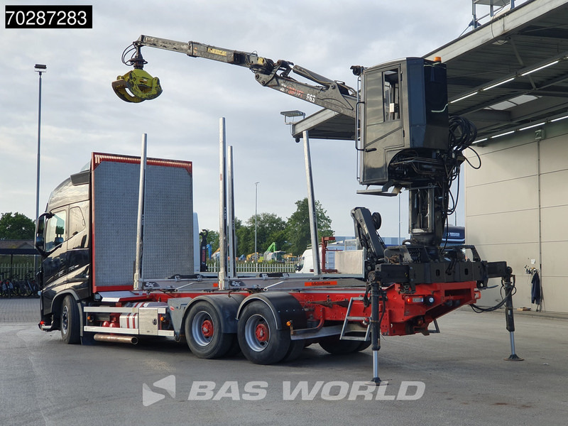Volvo FH16 750 FH16 6X4 HIAB E96S 79 wood crane Retarder Dynamic-Steering Big-Axle Euro 6 - Kokvedējs, Kravas auto ar manipulatoru: foto 2 Volvo FH16 750 FH16 6X4 HIAB E96S 79 wood crane Retarder Dynamic-Steering Big-Axle Euro 6 - Kokvedējs, Kravas auto ar manipulatoru: foto 2