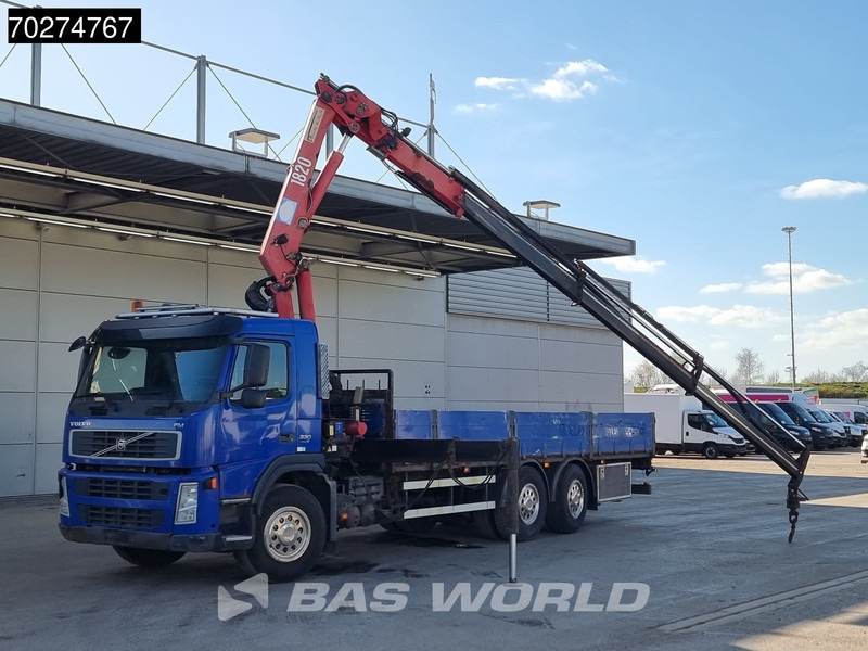 Volvo FM 330 6X2 HMF 1820 K3 Kran Crane Lift+Steering Axle Xenon Euro 5 - Bortu kravas automašīna/ Platforma, Kravas auto ar manipulatoru: foto 5 Volvo FM 330 6X2 HMF 1820 K3 Kran Crane Lift+Steering Axle Xenon Euro 5 - Bortu kravas automašīna/ Platforma, Kravas auto ar manipulatoru: foto 5