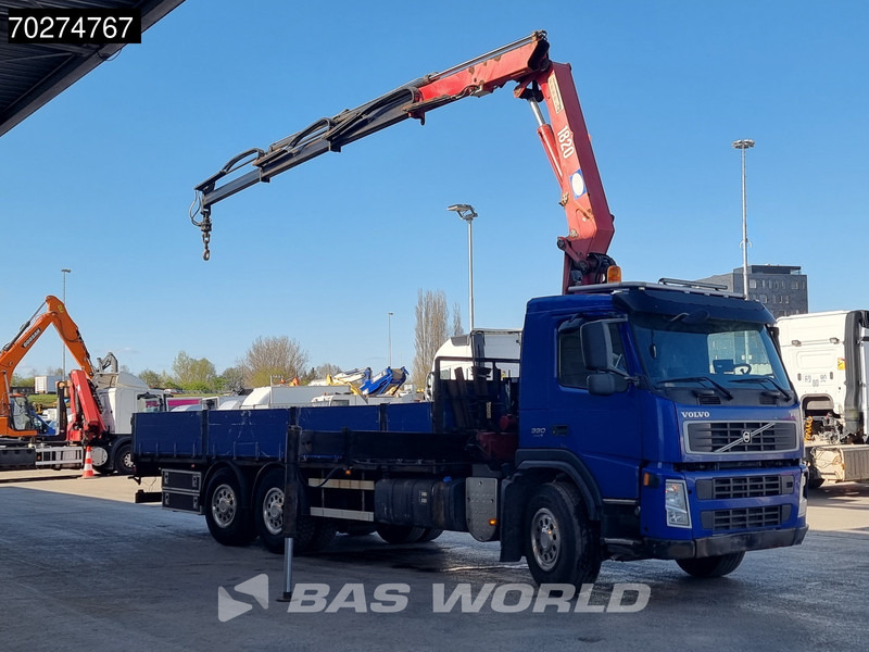Volvo FM 330 6X2 HMF 1820 K3 Kran Crane Lift+Steering Axle Xenon Euro 5 - Bortu kravas automašīna/ Platforma, Kravas auto ar manipulatoru: foto 3 Volvo FM 330 6X2 HMF 1820 K3 Kran Crane Lift+Steering Axle Xenon Euro 5 - Bortu kravas automašīna/ Platforma, Kravas auto ar manipulatoru: foto 3