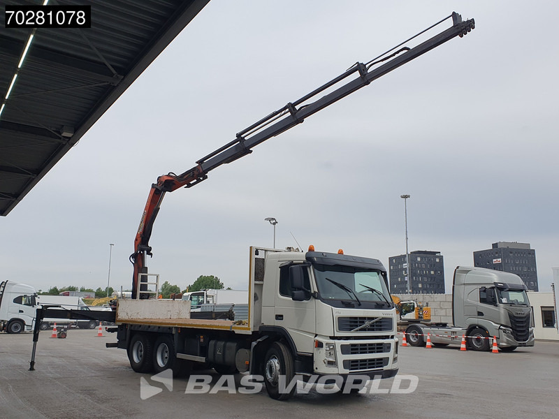Volvo FM 340 6X4 Palfinger PK17000 Manual Full Steel Kraan Crane - Bortu kravas automašīna/ Platforma, Kravas auto ar manipulatoru: foto 3 Volvo FM 340 6X4 Palfinger PK17000 Manual Full Steel Kraan Crane - Bortu kravas automašīna/ Platforma, Kravas auto ar manipulatoru: foto 3