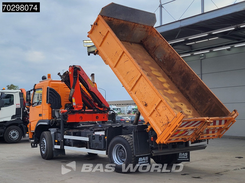Volvo FM 340 FM 4X4 4x4 Crane Palfinger PK10501 Tipper Big-Axle Full Steel - Kravas automašīna pašizgāzējs, Kravas auto ar manipulatoru: foto 5 Volvo FM 340 FM 4X4 4x4 Crane Palfinger PK10501 Tipper Big-Axle Full Steel - Kravas automašīna pašizgāzējs, Kravas auto ar manipulatoru: foto 5