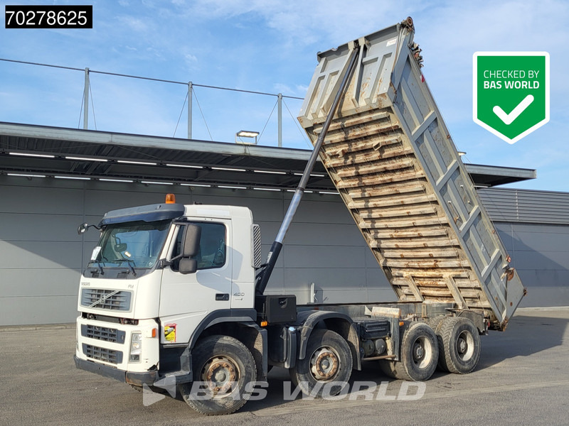 Volvo FM 400 8X4 16m3 tipper Manual Big-Axle VEB+ Euro 4 - Kravas automašīna pašizgāzējs: foto 1 Volvo FM 400 8X4 16m3 tipper Manual Big-Axle VEB+ Euro 4 - Kravas automašīna pašizgāzējs: foto 1