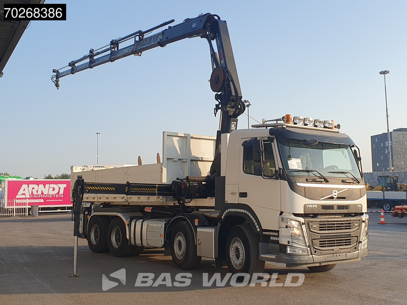 Volvo FM 410 8X4 211EP-5 HIDUO Kran Crane Steel suspension Big-Axle VEB Euro 6 - Pacēlājs ar āķi, Kravas auto ar manipulatoru: foto 3 Volvo FM 410 8X4 211EP-5 HIDUO Kran Crane Steel suspension Big-Axle VEB Euro 6 - Pacēlājs ar āķi, Kravas auto ar manipulatoru: foto 3