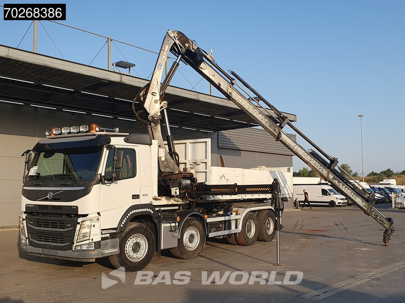 Volvo FM 410 8X4 211EP-5 HIDUO Kran Crane Steel suspension Big-Axle VEB Euro 6 - Pacēlājs ar āķi, Kravas auto ar manipulatoru: foto 5 Volvo FM 410 8X4 211EP-5 HIDUO Kran Crane Steel suspension Big-Axle VEB Euro 6 - Pacēlājs ar āķi, Kravas auto ar manipulatoru: foto 5