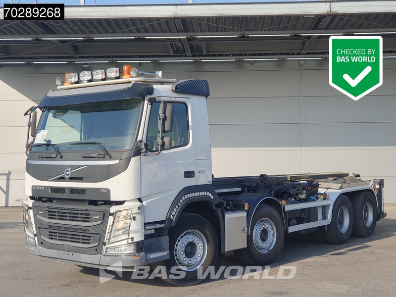 Volvo FM 410 8X4 Velsycon CL 35.72 containersystem Big-Axle Steelsuspension VEB Euro 6 - Pacēlājs ar āķi: foto 1 Volvo FM 410 8X4 Velsycon CL 35.72 containersystem Big-Axle Steelsuspension VEB Euro 6 - Pacēlājs ar āķi: foto 1