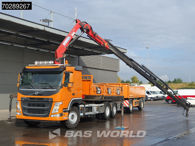 Volvo FM 420 6X2 Combi HMF 2120 K 4 Crane Kran Lift+lenkasche Euro 6 - Kravas automašīna pašizgāzējs, Kravas auto ar manipulatoru: foto 5 Volvo FM 420 6X2 Combi HMF 2120 K 4 Crane Kran Lift+lenkasche Euro 6 - Kravas automašīna pašizgāzējs, Kravas auto ar manipulatoru: foto 5