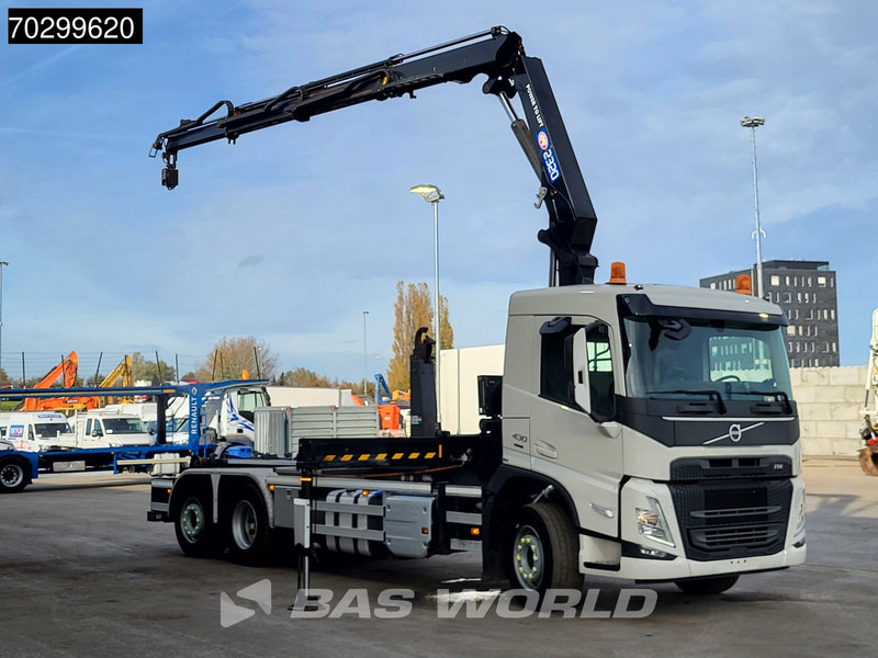 Volvo FM 430 FM 6X2 HMF 2320K-RCS Kran Crane + VDL S-21-6200 Lift + Steering Axle - Pacēlājs ar āķi, Kravas auto ar manipulatoru: foto 3 Volvo FM 430 FM 6X2 HMF 2320K-RCS Kran Crane + VDL S-21-6200 Lift + Steering Axle - Pacēlājs ar āķi, Kravas auto ar manipulatoru: foto 3