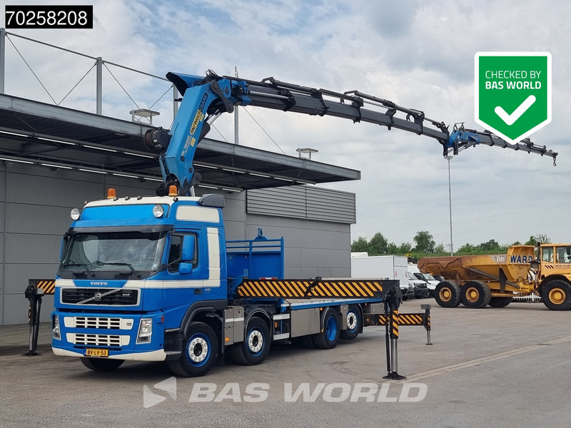 Volvo FM 440 8X2 Palfinger PK74002 + JIB + Winch Lift-Lenkachse Euro 5 - Bortu kravas automašīna/ Platforma, Kravas auto ar manipulatoru: foto 1 Volvo FM 440 8X2 Palfinger PK74002 + JIB + Winch Lift-Lenkachse Euro 5 - Bortu kravas automašīna/ Platforma, Kravas auto ar manipulatoru: foto 1