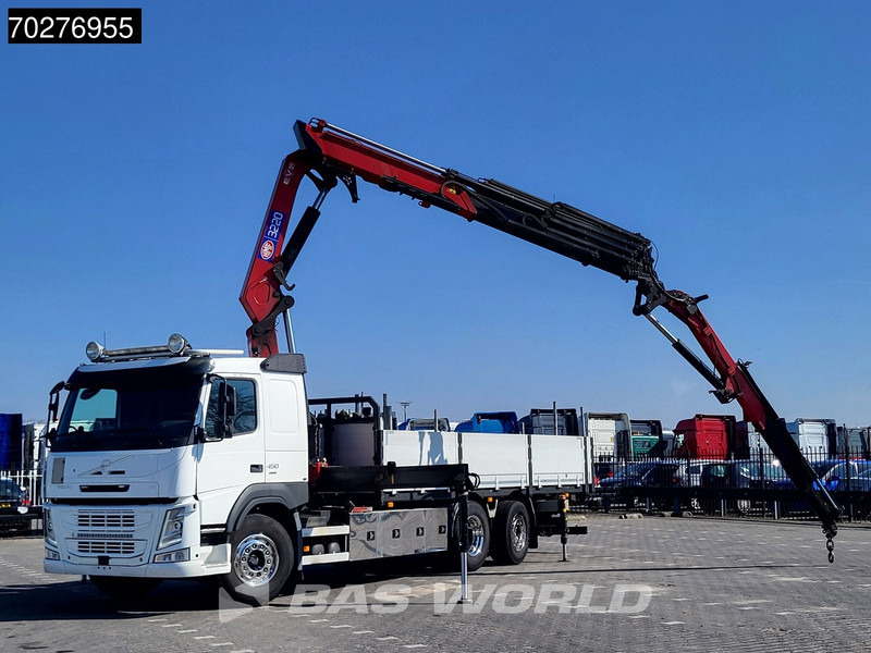 Volvo FM 450 6X2 HMF 3220 Crane Kran Lift-Lenkachse VEB+ Euro 6 - Bortu kravas automašīna/ Platforma, Kravas auto ar manipulatoru: foto 5 Volvo FM 450 6X2 HMF 3220 Crane Kran Lift-Lenkachse VEB+ Euro 6 - Bortu kravas automašīna/ Platforma, Kravas auto ar manipulatoru: foto 5