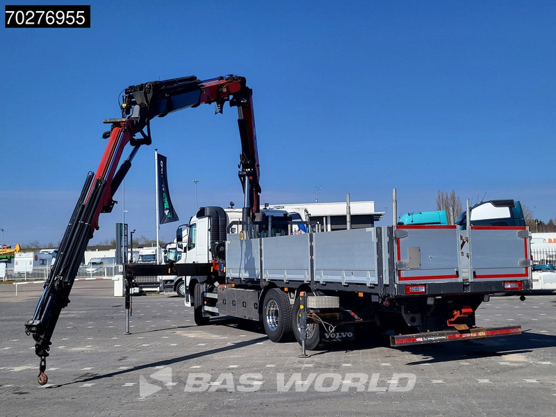 Volvo FM 450 6X2 HMF3220 K5 + Jib K5 Crane Kran Lift-Steering Axle VEB+ Automatic - Bortu kravas automašīna/ Platforma, Kravas auto ar manipulatoru: foto 3 Volvo FM 450 6X2 HMF3220 K5 + Jib K5 Crane Kran Lift-Steering Axle VEB+ Automatic - Bortu kravas automašīna/ Platforma, Kravas auto ar manipulatoru: foto 3