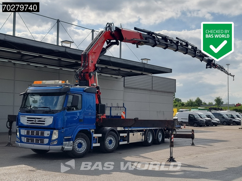 Volvo FM 450 8X2 FASSI 100 Ton/Meter Crane Kran 7 + 6 Jib Lift+steering Axle Euro 5 - Bortu kravas automašīna/ Platforma, Kravas auto ar manipulatoru: foto 1 Volvo FM 450 8X2 FASSI 100 Ton/Meter Crane Kran 7 + 6 Jib Lift+steering Axle Euro 5 - Bortu kravas automašīna/ Platforma, Kravas auto ar manipulatoru: foto 1