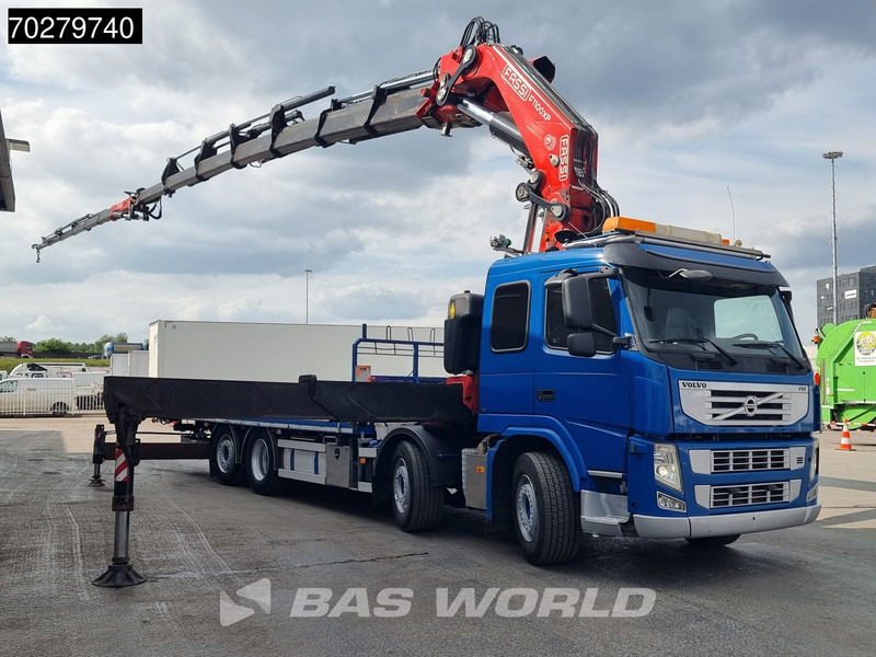 Volvo FM 450 8X2 FASSI 100 Ton/Meter Crane Kran 7 + 6 Jib Lift+steering Axle Euro 5 - Bortu kravas automašīna/ Platforma, Kravas auto ar manipulatoru: foto 3 Volvo FM 450 8X2 FASSI 100 Ton/Meter Crane Kran 7 + 6 Jib Lift+steering Axle Euro 5 - Bortu kravas automašīna/ Platforma, Kravas auto ar manipulatoru: foto 3