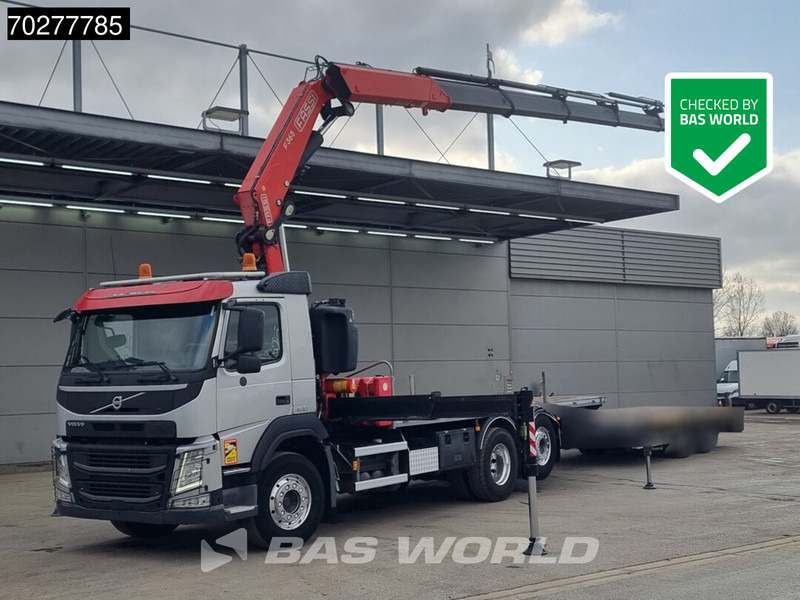 Volvo FM 460 6X2 Fassi F365A.2.25 E-Dynamic Retarder Euro 6 Kraan Crane - Bortu kravas automašīna/ Platforma, Kravas auto ar manipulatoru: foto 1 Volvo FM 460 6X2 Fassi F365A.2.25 E-Dynamic Retarder Euro 6 Kraan Crane - Bortu kravas automašīna/ Platforma, Kravas auto ar manipulatoru: foto 1