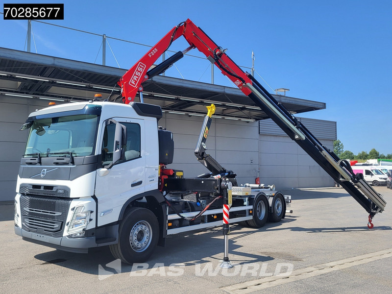 Volvo FM 460 6X2 NEW! FASSI F235A.0.25 Kran + HYVA 20-57-S Lift+steering axle Euro 6 - Pacēlājs ar āķi, Kravas auto ar manipulatoru: foto 5 Volvo FM 460 6X2 NEW! FASSI F235A.0.25 Kran + HYVA 20-57-S Lift+steering axle Euro 6 - Pacēlājs ar āķi, Kravas auto ar manipulatoru: foto 5