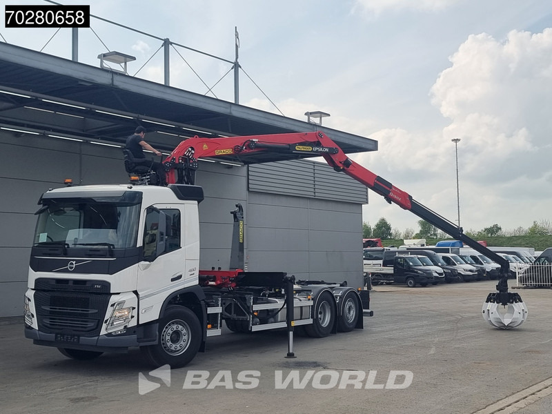 Volvo FM 460 6X2 Palfinger Q150Z96 Epsilon Kran + PHT20SLD5 hooklift VEB Euro 6 - Pacēlājs ar āķi, Kravas auto ar manipulatoru: foto 1 Volvo FM 460 6X2 Palfinger Q150Z96 Epsilon Kran + PHT20SLD5 hooklift VEB Euro 6 - Pacēlājs ar āķi, Kravas auto ar manipulatoru: foto 1
