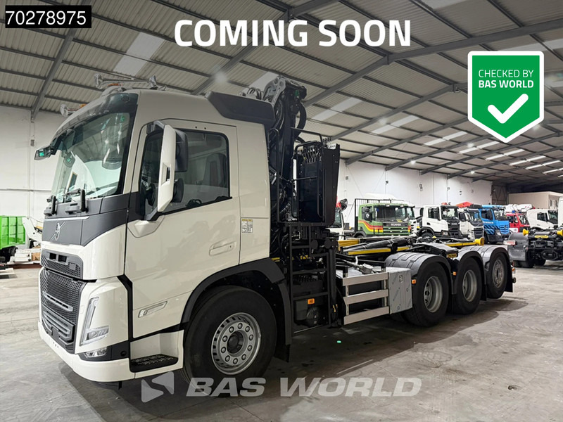 Volvo FM 460 8X4 NEW! Palfinger Q200Z95TR HPLS Crane + HT 24 TEC Hooklift ACC LED - Pacēlājs ar āķi, Kravas auto ar manipulatoru: foto 1 Volvo FM 460 8X4 NEW! Palfinger Q200Z95TR HPLS Crane + HT 24 TEC Hooklift ACC LED - Pacēlājs ar āķi, Kravas auto ar manipulatoru: foto 1