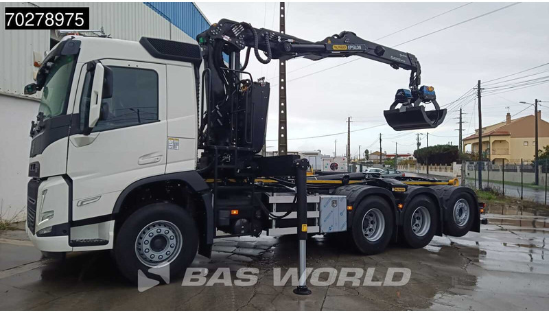 Volvo FM 460 8X4 NEW! Palfinger Q200Z95TR HPLS Crane + HT 24 TEC Hooklift ACC LED - Pacēlājs ar āķi, Kravas auto ar manipulatoru: foto 5 Volvo FM 460 8X4 NEW! Palfinger Q200Z95TR HPLS Crane + HT 24 TEC Hooklift ACC LED - Pacēlājs ar āķi, Kravas auto ar manipulatoru: foto 5