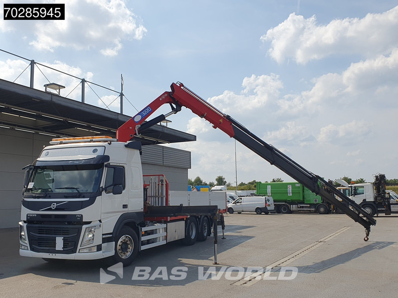 Volvo FM 500 6X2 HMF 3220-K7 Lift-Steering Axle Crane Kran Euro 6 - Bortu kravas automašīna/ Platforma, Kravas auto ar manipulatoru: foto 5 Volvo FM 500 6X2 HMF 3220-K7 Lift-Steering Axle Crane Kran Euro 6 - Bortu kravas automašīna/ Platforma, Kravas auto ar manipulatoru: foto 5