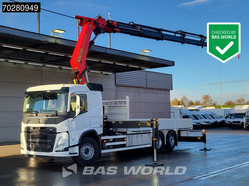 Volvo FM 500 6X2 NEW! Palfinger PK41002 EH-E Kran Crane Lift-steering Axle Euro 6 - Bortu kravas automašīna/ Platforma, Kravas auto ar manipulatoru: foto 1 Volvo FM 500 6X2 NEW! Palfinger PK41002 EH-E Kran Crane Lift-steering Axle Euro 6 - Bortu kravas automašīna/ Platforma, Kravas auto ar manipulatoru: foto 1