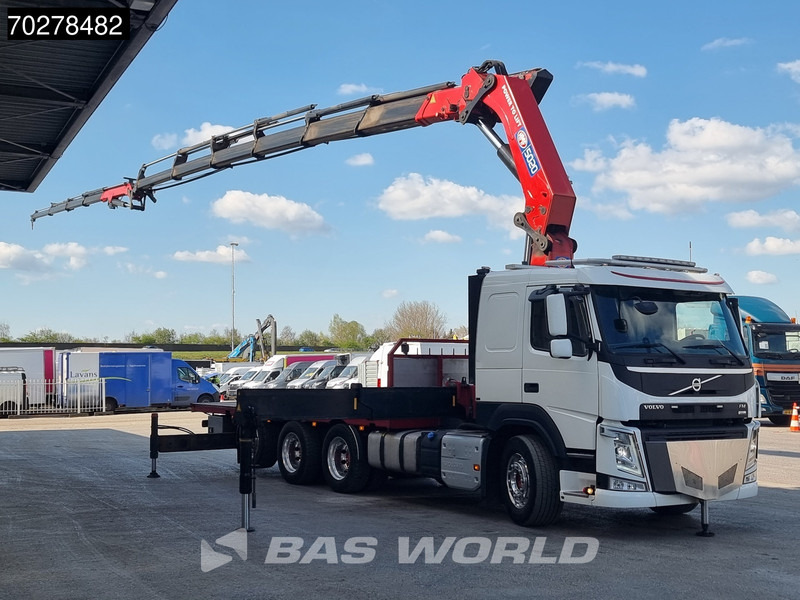 Volvo FM 500 8X4 HMF5020 K6 + Fly Jib Lift+Lenkachse Crane Kran Euro 6 - Bortu kravas automašīna/ Platforma, Kravas auto ar manipulatoru: foto 3 Volvo FM 500 8X4 HMF5020 K6 + Fly Jib Lift+Lenkachse Crane Kran Euro 6 - Bortu kravas automašīna/ Platforma, Kravas auto ar manipulatoru: foto 3