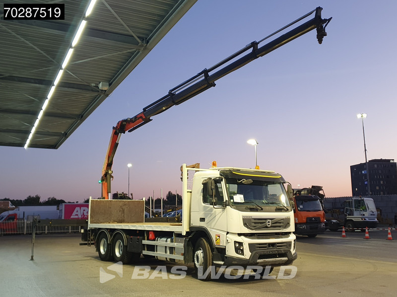 Volvo FMX 370 6X4 Palfinger PK18002 EH Crane Kran Automatic Euro 5 - Bortu kravas automašīna/ Platforma, Kravas auto ar manipulatoru: foto 3 Volvo FMX 370 6X4 Palfinger PK18002 EH Crane Kran Automatic Euro 5 - Bortu kravas automašīna/ Platforma, Kravas auto ar manipulatoru: foto 3