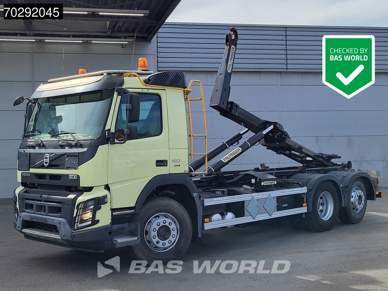 Volvo FMX 410 6X2 20tons Palfinger hooklift Lift+Steering Axle Automatic Euro 6 - Pacēlājs ar āķi: foto 1 Volvo FMX 410 6X2 20tons Palfinger hooklift Lift+Steering Axle Automatic Euro 6 - Pacēlājs ar āķi: foto 1