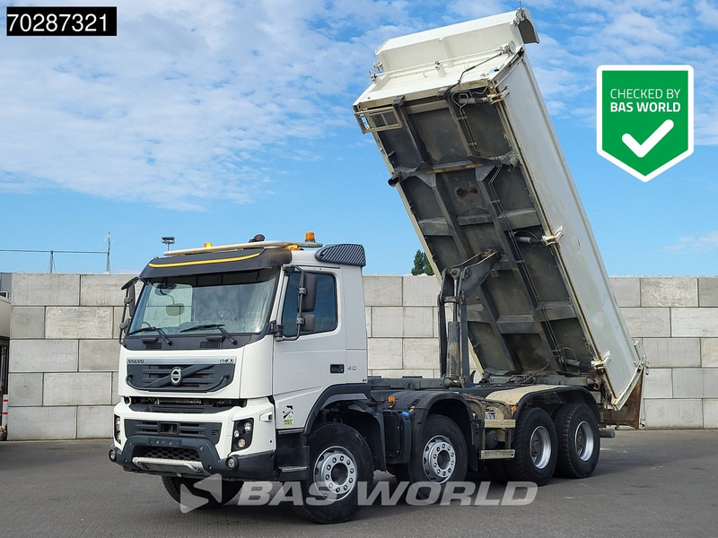 Volvo FMX 410 8X4 13m3 Marrel Tipper SteelSuspension 2-Side Kipper BigAxle Euro 5 - Kravas automašīna pašizgāzējs: foto 1 Volvo FMX 410 8X4 13m3 Marrel Tipper SteelSuspension 2-Side Kipper BigAxle Euro 5 - Kravas automašīna pašizgāzējs: foto 1